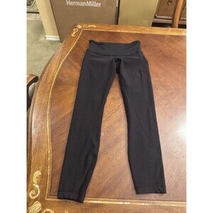 Lululemon Wunder Under High Rise Leggings Womens 4 Black